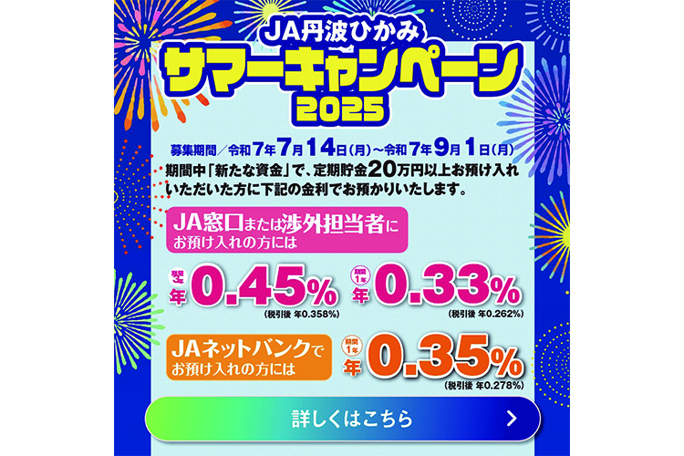 定期貯金サマーキャンペーン2025