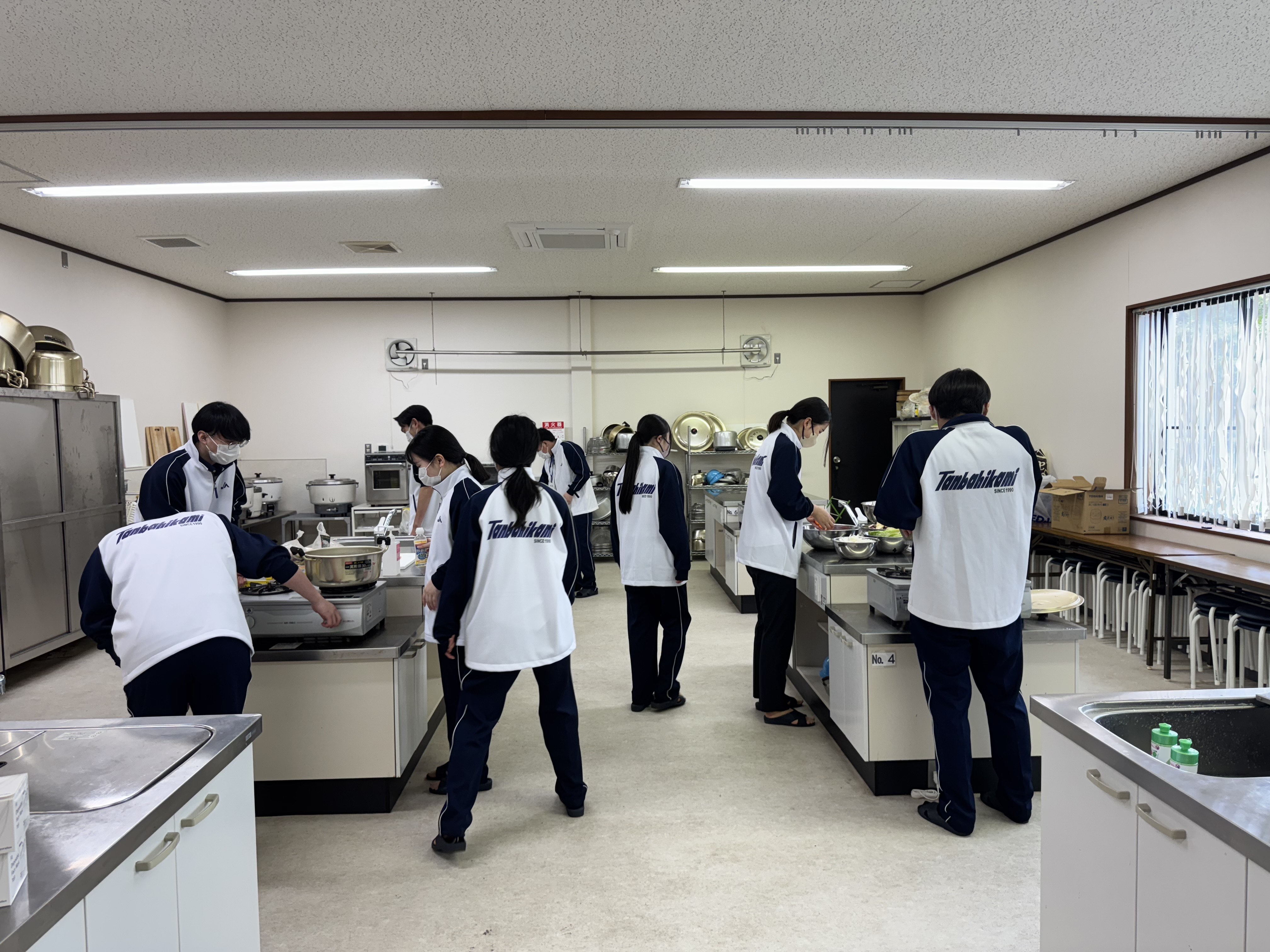 特産品調理実習